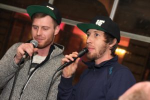 Hip Hop war mit dem Duo Hazefeld aus Halver angesagt. (Foto: Björn Othlinghaus)