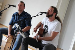 Ich und Du bei der Culture Stage. (Foto: Björn Othlinghaus)