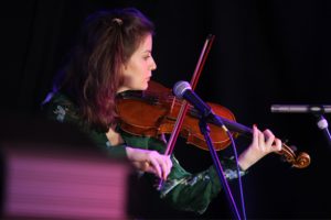 Die Violinistin und Sängerin Charlotte Brand war Gastmusikerin beim letzten Wunschkonzert. (Foto: Björn Othlinghaus)